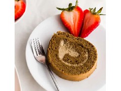 風(fēng)味滿滿的日式焙茶蛋糕卷陪你過秋