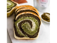 口感松軟，雙倍濃郁茶香的日式吐司！