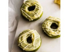 烤箱版非油炸抹茶柚子甜甜圈，適合小白！