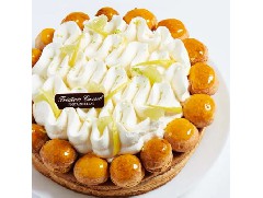 精致又美味的的檸檬泡芙派！